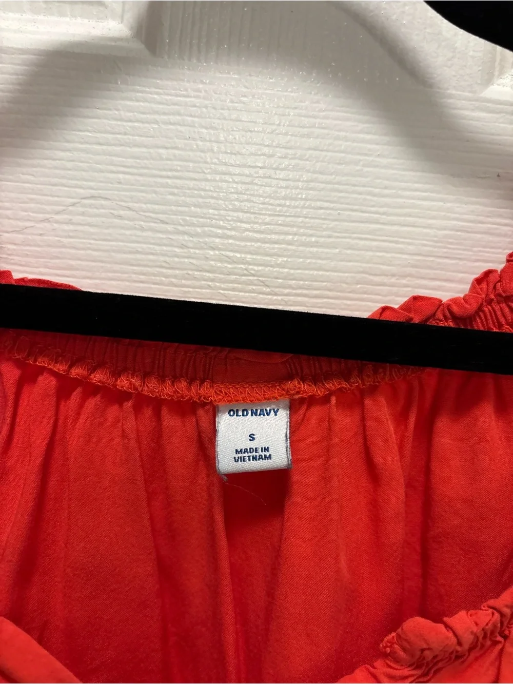 Women's Coral Peasant Blouse